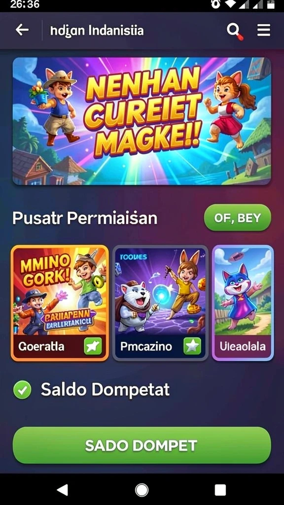 Kegiatan multiplayer yang menggembirakan dan seru.