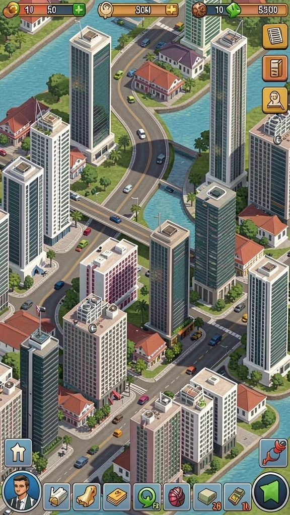 Karakter dengan desain unik yang mengesankan.