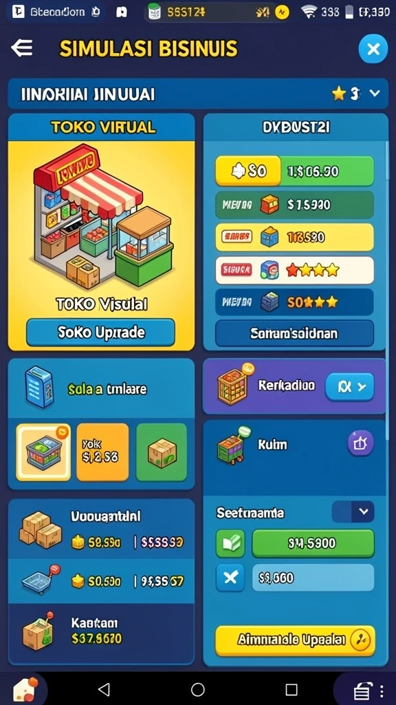 Berbagai karakter unik siap untuk dimainkan.