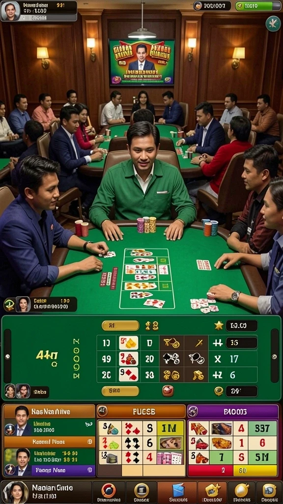 Karakter yang bervariasi dengan desain menarik.