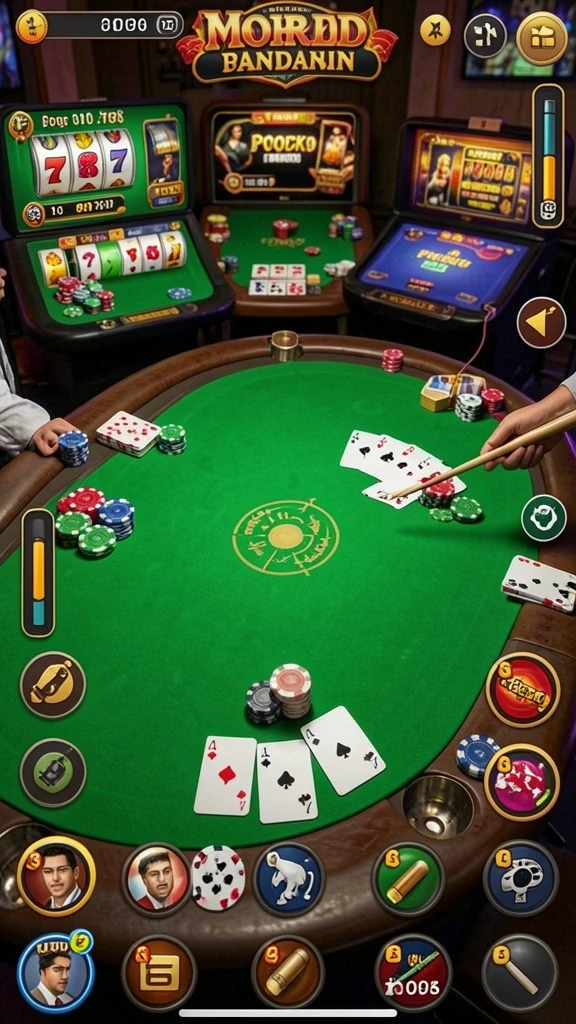 Gambar aksi seru di dalam game BNI789.