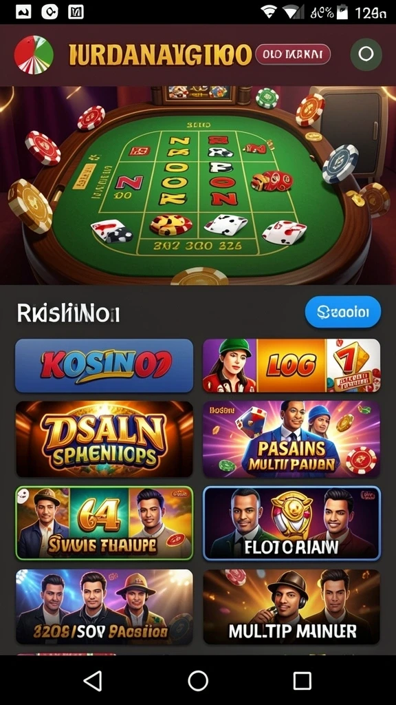 Berbagai pilihan mesin slot yang tersedia.
