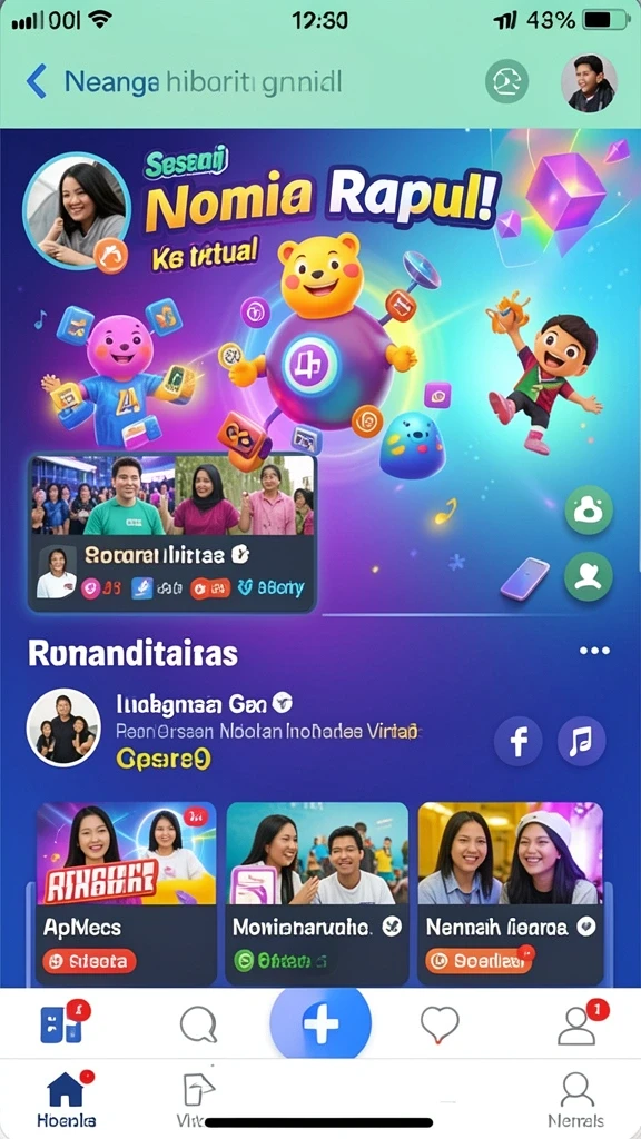 Gameplay seru dengan banyak pilihan mode.
