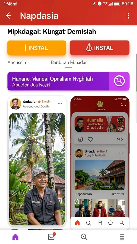 Interaksi pemain dengan mode multiplayer yang seru.