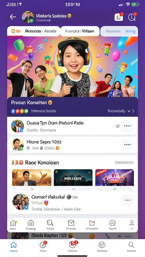 Tampilan antarmuka yang ramah pengguna.