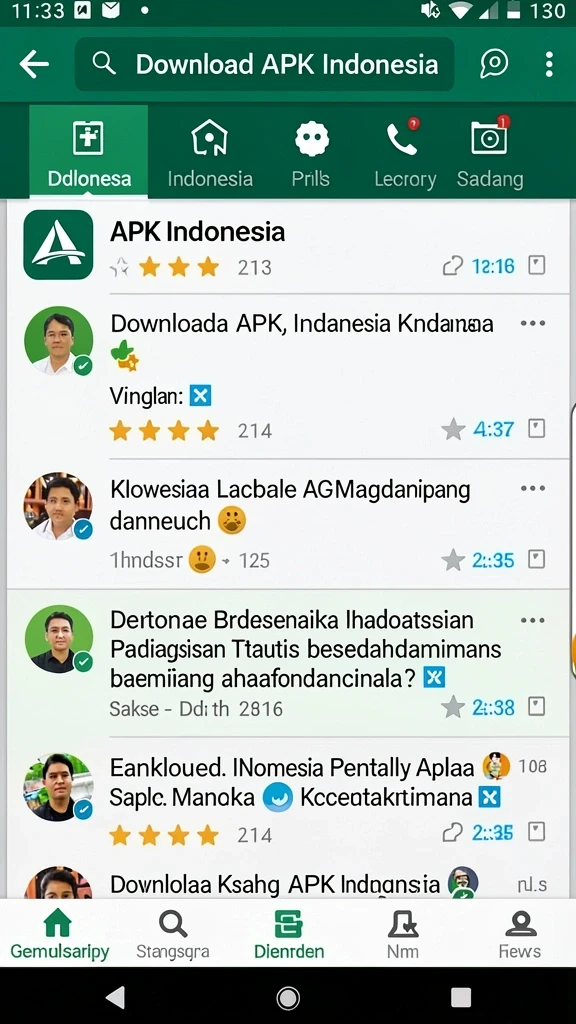 Antarmuka pengguna yang intuitif dan menarik.