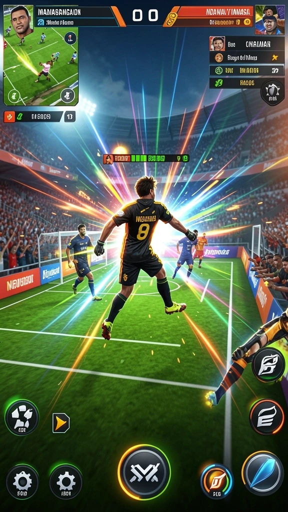 Pengalaman multiplayer yang seru bersama teman.