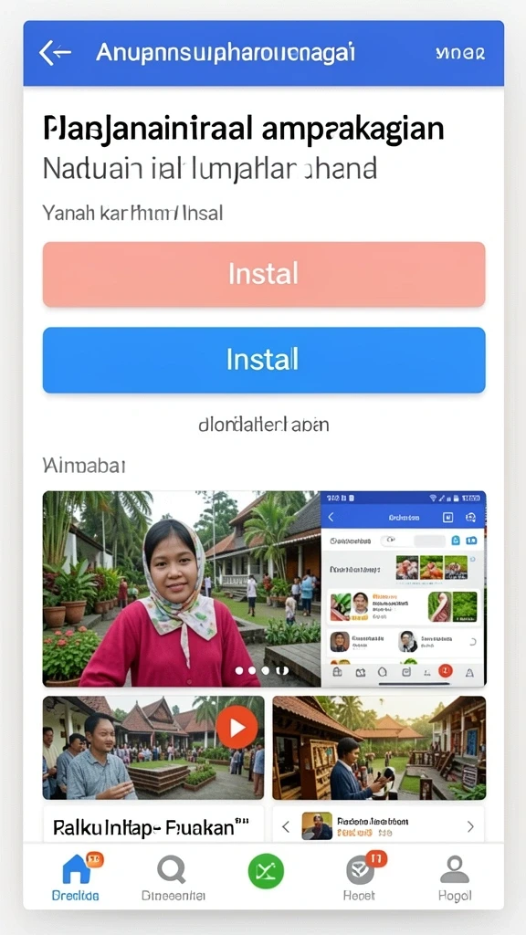 Tampilan antarmuka yang user-friendly dan menarik.