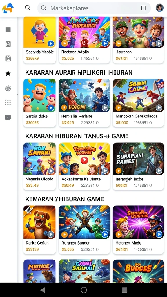 Screenshot yang menampilkan misi harian yang seru.