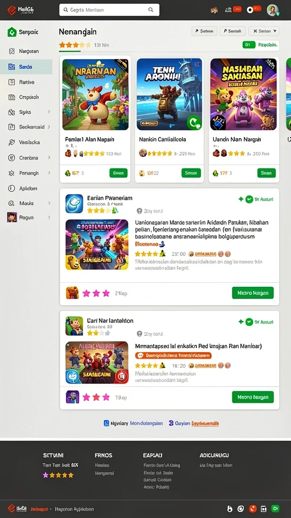 Mode multiplayer yang seru dan interaktif.