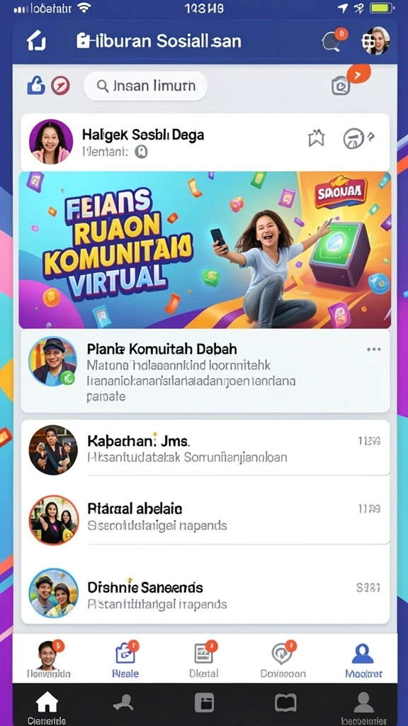 Tampilan antarmuka yang menarik dan mudah digunakan.