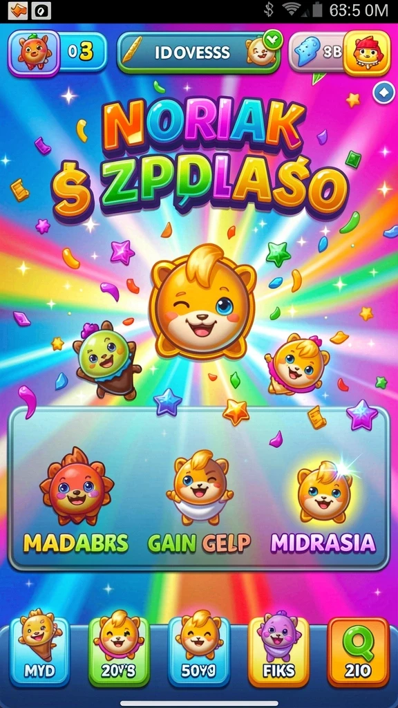 Gameplay seru dengan berbagai fitur bonus yang menantang.