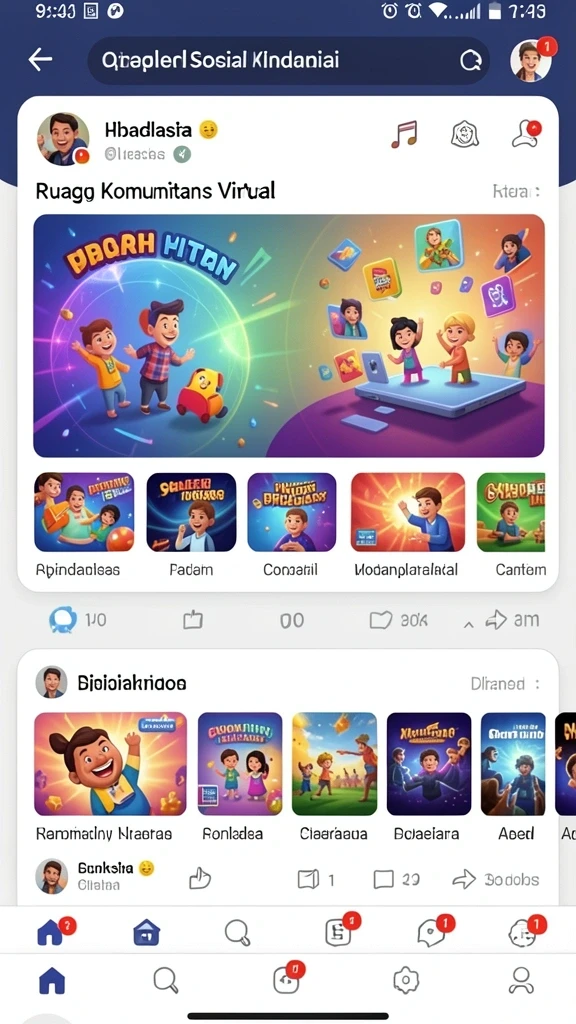 Tampilan antarmuka yang menarik dan mudah dinavigasi.
