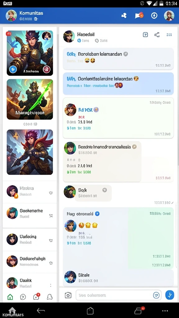 Tampilan antarmuka MINTOTO yang user-friendly.