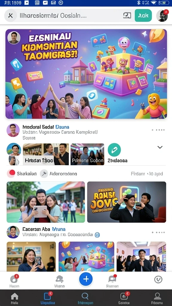 Tampilan antarmuka MNDUIT yang intuitif.