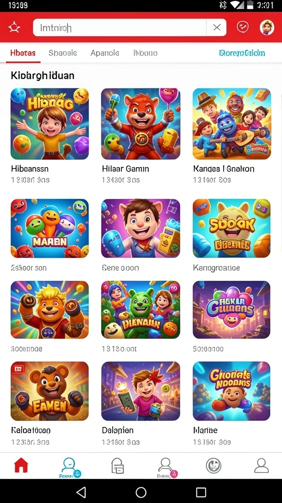 Screenshot tampilan menu utama MPOID yang menarik.