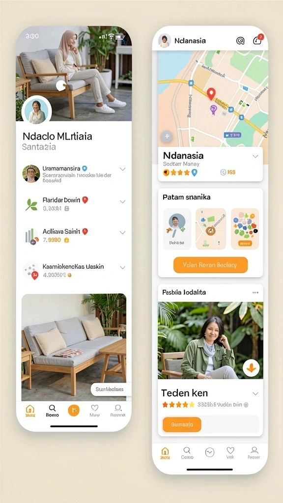 Fitur komunitas untuk berinteraksi dengan pemain lain.