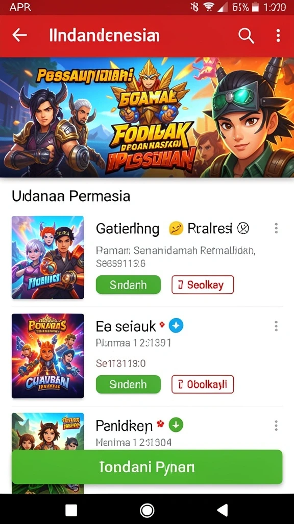 Karakter unik dengan kemampuan berbeda.