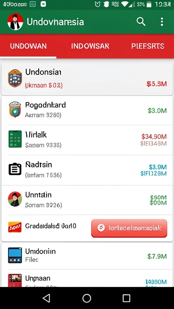 Tampilan antarmuka yang menarik dan mudah dipahami.