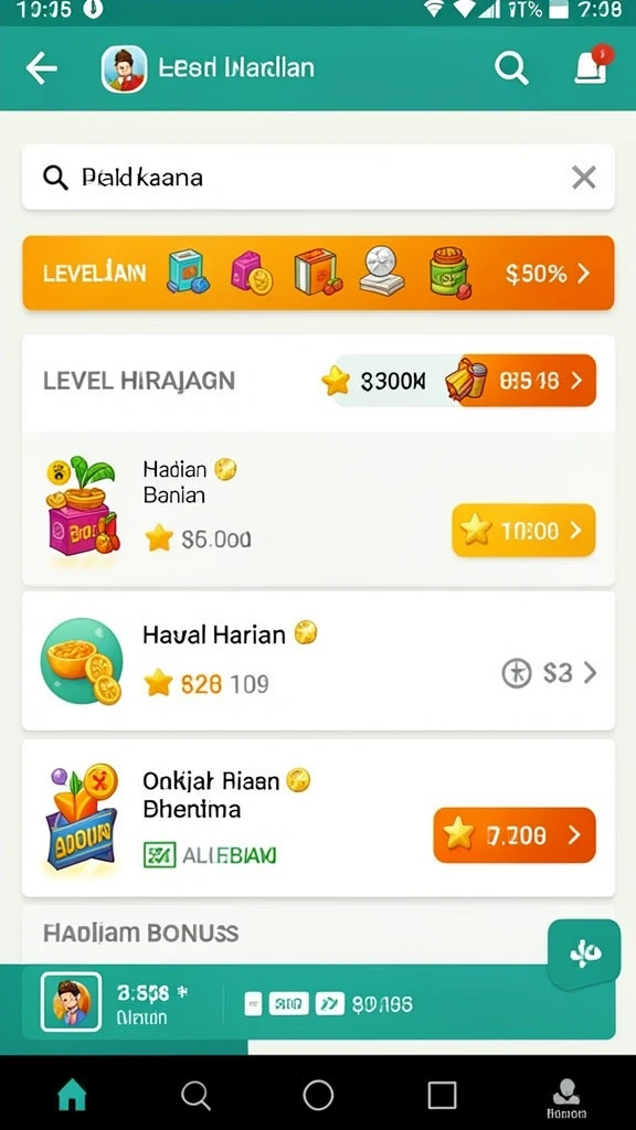 Screenshot 1: Menampilkan grafis warna-warni yang menawan.