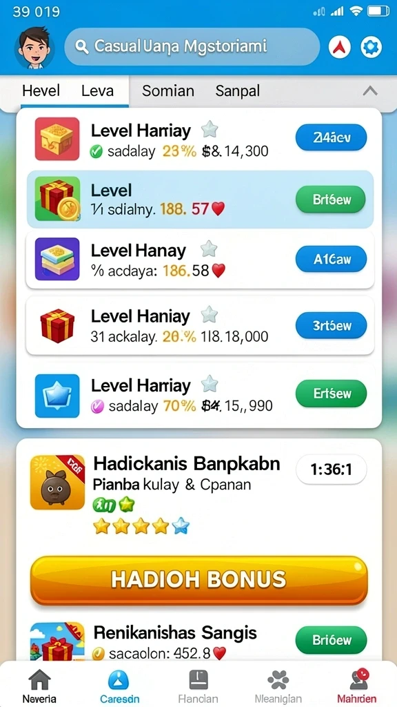 Tampilan antarmuka yang menarik dan mudah digunakan.
