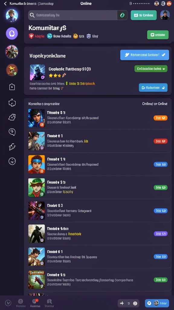 Beragam permainan slot dengan tema menarik.