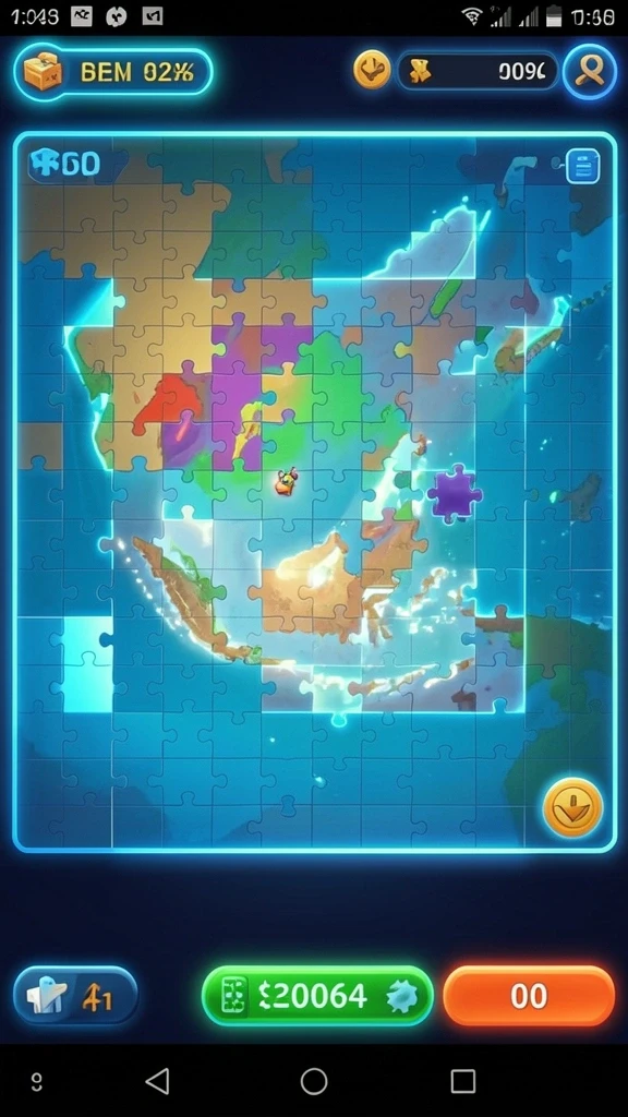 Sistem kompetisi yang membuat permainan semakin seru.