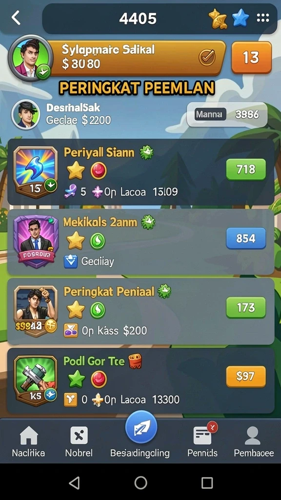 Gameplay seru dengan tantangan menantang.