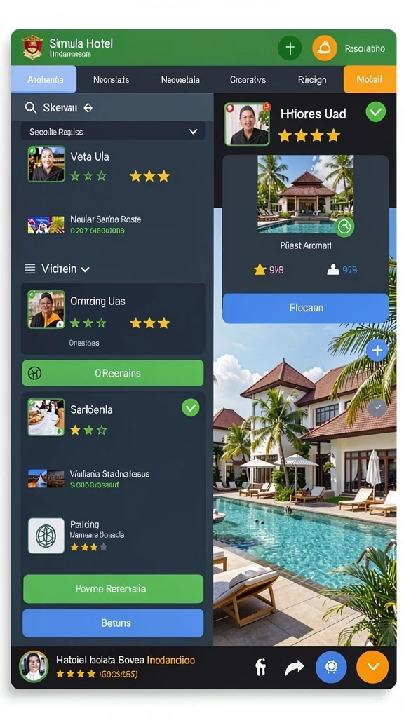 Tampilan antarmuka yang menarik dan intuitif.