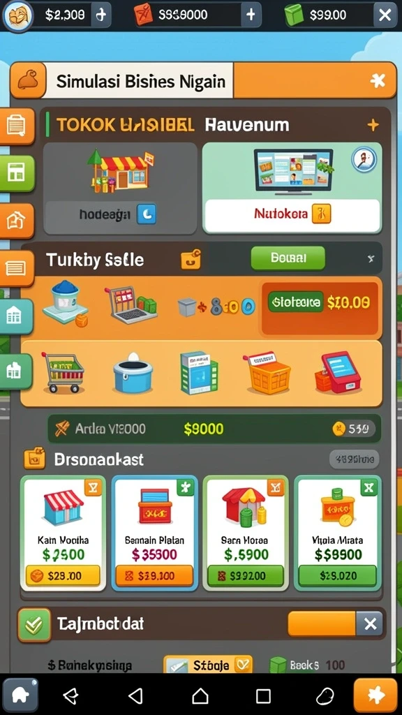 Antarmuka SONTOGEL yang memudahkan navigasi pengguna.