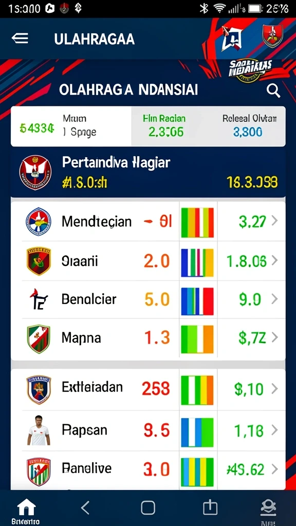Berbagai karakter dengan desain unik.