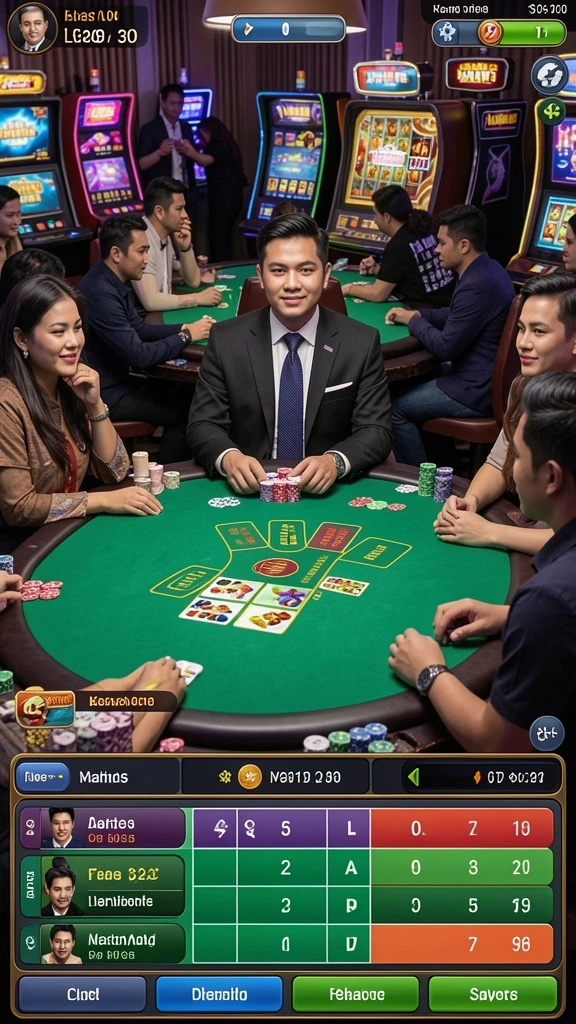 Tampilan antarmuka yang modern dan menarik.