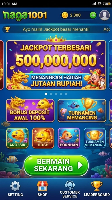 naga1001 — menu pengaturan